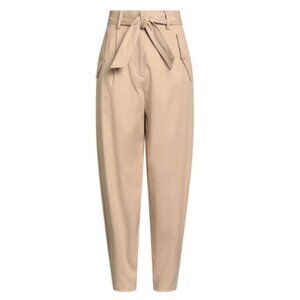 MaxMara Weekend Trousers Occhio Beige Carrot Fit
